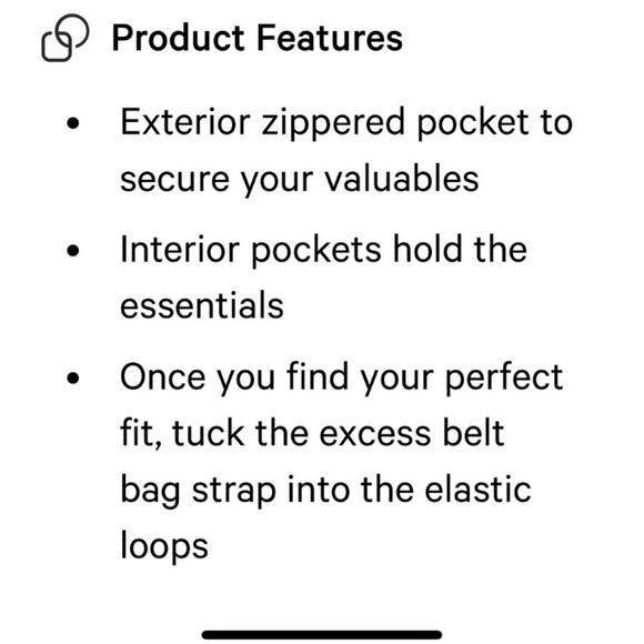 NWT lululemon belt bag trench white logo JUST IN SOLD OUT - Picture 8 of 9